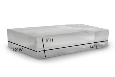 Clear Ballistics 10% Bow Block (14x12x6)