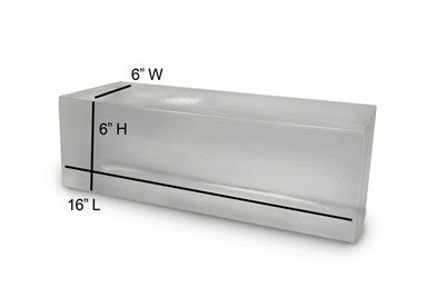 Clear Ballistics 10% FBI Block (16x6x6)